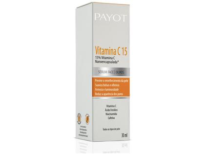 Imagem de Payot Vitamina C15 Sérum Para Face e Olhos 30ml