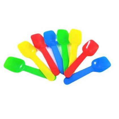 Imagem de Pazinha Para Sorvetes Sobremesas Doces Coloridas Com 200 Un - Goldenplast