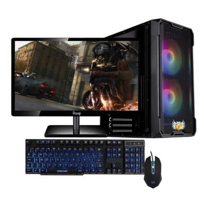 Imagem de Pc Completo Gamer Monitor 19 Led Hdmi Wifi 8gb + 30 Jogos!