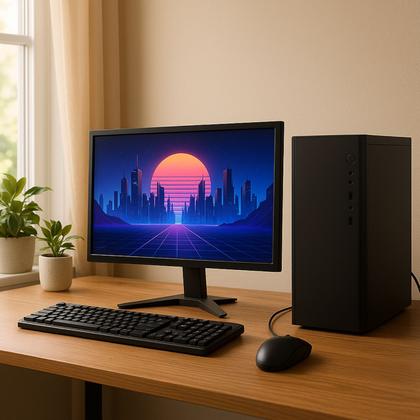 Imagem de Pc Computador Completo Intel I5 16gb Ssd 480gb Monitor 19