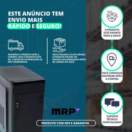 Pc Computador Completo Intel I5 8gb Ssd 240gb Monitor 19 - Mrp Informatica Imagem de Pc Computador Completo Intel I5 8gb Ssd 240gb Monitor 19