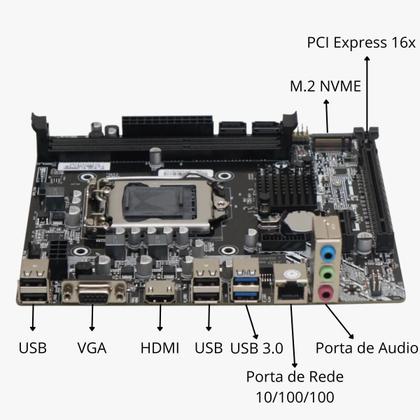 Pc Computador Completo Intel I5 8gb Ssd 240gb Monitor 19 - Mrp Informatica Imagem de Pc Computador Completo Intel I5 8gb Ssd 240gb Monitor 19