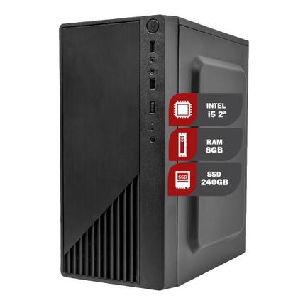 Imagem de Pc Computador Cpu Intel Core I5 + Ssd 240Gb, 8Gb Memória Ram