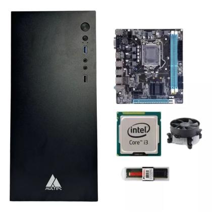 Imagem de Pc Computador I3 Multipc 8gb Ram 240 Ssd Win10 Pro Office