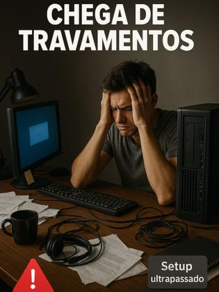 Imagem de Pc Computador Slim Intel I7 16gb Ssd 480gb Monitor 19 Branco