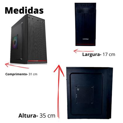 Imagem de Pc Cpu Computador Intel Core I5 3470 Ssd 480gb 16gb wifi