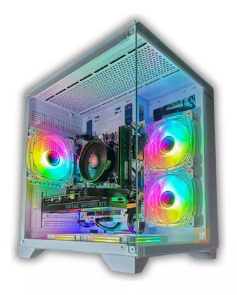 Imagem de PC Gamer Aquario Branco Ryzen 5 5500 RTX 3060 16GB SSD 512GB Alto Desempenho e Estilo Exclusivo