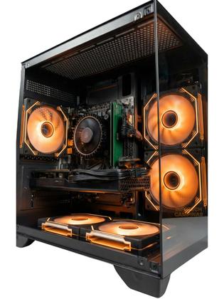 Imagem de PC Gamer Aquario Preto ou Branco  Ryzen 5 5500  Radeon RX 7600 8GB  16GB RAM  SSD NVMe 500GB  Windows 11 Pro