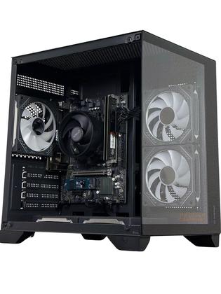 Imagem de PC Gamer Aquario Preto ou Branco  Ryzen 5 5600GT  16GB RAM  SSD NVMe 500GB  Windows 11 Pro