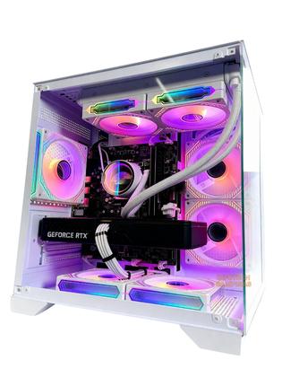 PC Gamer Aquario Preto ou Branco Ryzen 7 5700X Radeon RX 7600 8GB
