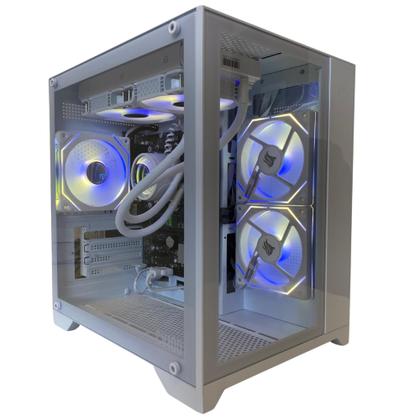 Imagem de Pc Gamer Branco Ryzen 5 5600g Nvme 500gb 16gb Ram Water Cooler 240mm