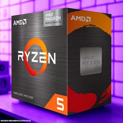 Imagem de PC Gamer Completo BluePC RUSH - AMD Ryzen 5 5500 16GB DDR4 Geforce GTX750 SSD 512GB Monitor 23" 75Hz Full HD - PGBP-RUS1059