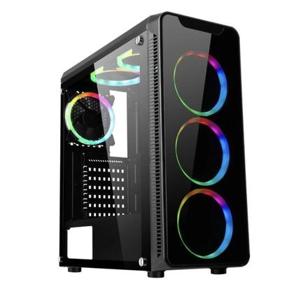 Imagem de PC Gamer Completo Clique PC, AMD Ryzen 5 5600GT, 16GB DDR4, Gráficos Radeon Vega 7, SSD 512GB, Fonte 500W Monitor 21.5 FHD 75Hz