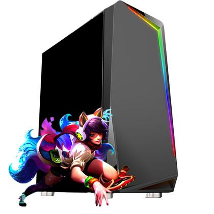 Imagem de Pc Gamer Completo Fácil Intel i5 3ª Geração 16GB GT 420 4GB SSD 960GB Monitor 19"- Kit Gamer Teclado Mouse Headset