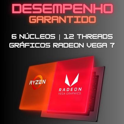 Imagem de PC Gamer Completo Skill RGB AMD Ryzen 5 4600G, Gráficos Radeon VEGA 7, Monitor LED 20",Kit Gamer, 16GB DDR4, SSD 512GB, Fonte 500W- SGX-0056A