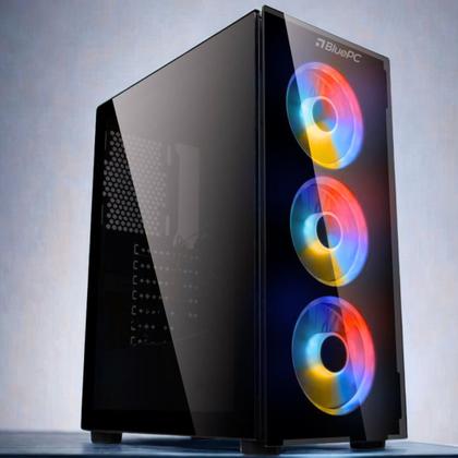 Imagem de PC Gamer Completo ZEN by BluePC - AMD Ryzen 4700S, 8 núcleos e 16 threads, Geforce RTX 3050 8GB, 16GB RAM, SSD 512GB, Fonte 600W, Monitor 23" 75Hz Full HD - PGBP-CAR1007