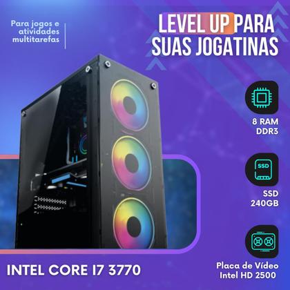 Imagem de Pc Gamer Computador Intel I5 3470 Ssd 240gb Memoria Ram 8gb