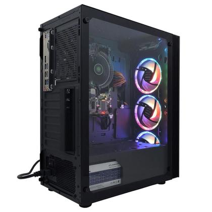 Imagem de PC Gamer Concórdia AMD Ryzen 3-3200G, RGB, 8GB DDR4, SSD 240GB, Linux, Preto - 31723