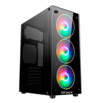 Imagem de PC Gamer Fácil Intel Core I5 10400F ( 10ª GERAÇÃO ) 16GB DDR4 3000MHz  RTX 3060 12GB SSD 960GB - Fonte 750w