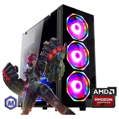 Imagem de PC Gamer Intel i5 16GB ATI RADEON 7670 4GB DDR5 SSD 240GB Fonte 600W