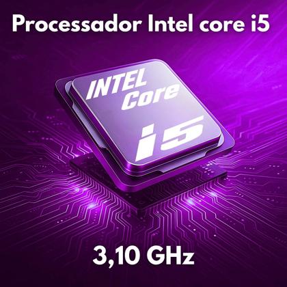 Imagem de Pc Gamer Kit Computador Rosa Combo Completo Intel Core I5 16gb Ssd 120gb Placa De Video 2gb