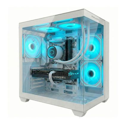 Imagem de PC Gamer LUDIC by BluePC - AMD Ryzen 5 5500, Geforce RTX 3050 8GB, 16GB RAM, SSD 512GB M.2 NVMe, Watercooler, Fonte 600W 80 Plus - PGBP-1053LUD