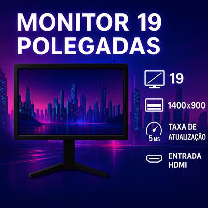 Imagem de PC Gamer MRP Informática Completo Processador AMD Ryzen 5 5600gt Memória 16gb SSD 240gb Fonte 500W Windows 10 Monitor 19