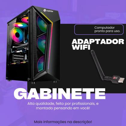 Imagem de PC Gamer MRP Informática Processador Intel Core I5 3,20GHz SSD 480gb Memória RAM 8gb Fonte 200W Windows 10