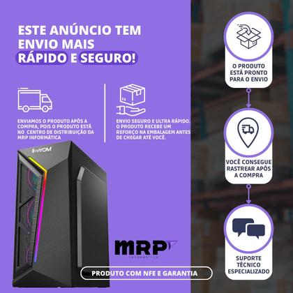 Imagem de PC Gamer MRP Informática Processador Intel Core I5 3,20GHz SSD 480gb Memória RAM 8gb Fonte 200W Windows 10