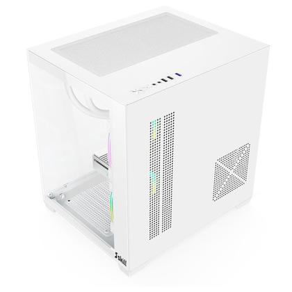 Imagem de PC Gamer Skill Apex Series, AMD Ryzne 5 5600GT, Radeon RX 580 8GB, 16GB DDR4, SSD 1TB M.2, Branco SAS016