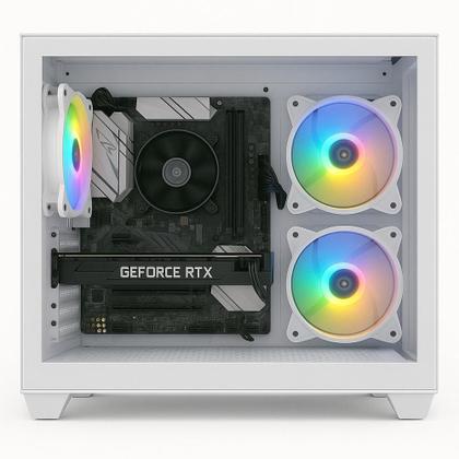 Imagem de PC Gamer Skill Apex Series, AMD Ryzne 5 5600GT, Radeon RX 580 8GB, 16GB DDR4, SSD 512GB M.2, Branco SAS015