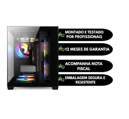 Imagem de PC GamerARVEX AMD Ryzen 5 5600GT, Memória RAM 16GB DDR4, SSD 512GB NVMe, Vega 7