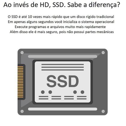 Imagem de PC Home Mancer HM533, Intel Core i5, 8GB DDR3, SSD 120GB, Monitor 19