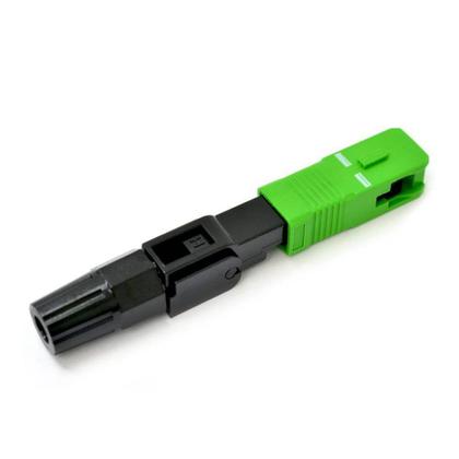 Imagem de Pct 02 Conector de Fibra Optica Campo SC/APC Plug Internet