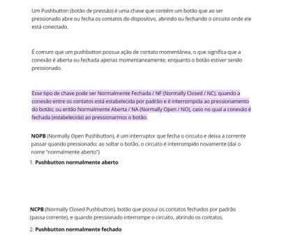 Imagem de Pct 05 Chave Push Preta NA ON OFF 2t Liga Desliga 21x08mm