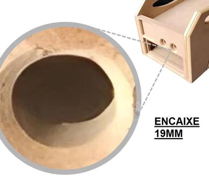 Imagem de Pct 05 Chicote P/ Chave Botão 3A/250v 19mm Antivandalismo
