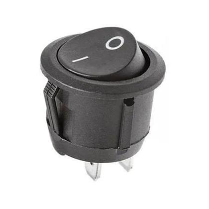 Imagem de Pct 15 Chave Botão On Off 6a/10A 250v 2T Liga Desliga 20mm