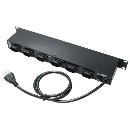 Imagem de Pdu - unidade de distribuição de energia com voltimetro 20a 127/220v