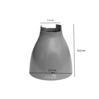 Imagem de Pé Cogumelo Fosco - 150mm - Verde Claro  - 1 unidade - Só Boleiras - Rizzo