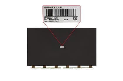 Imagem de Peça - Tela de cristal líquido (BA) TV LG - EAJ63932801