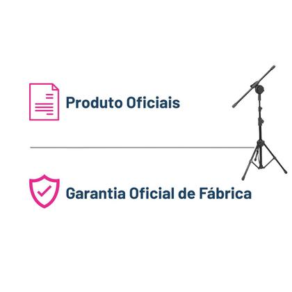 Imagem de Ped girafa mic preto mpe4 bk - visao