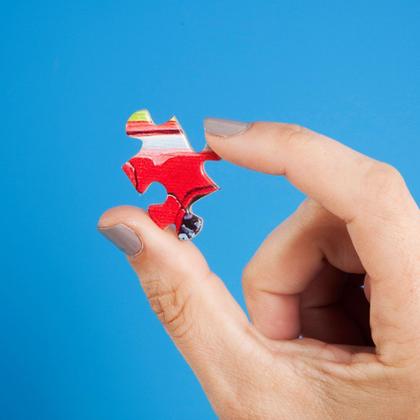 Imagem de Pedaços e peças de quebra-cabeça 'Countryside House' 500 unidades