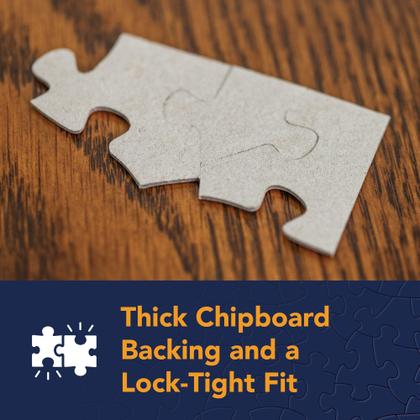 Imagem de Pedaços e peças de quebra-cabeça 'Countryside House' 500 unidades