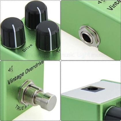 Imagem de Pedais De Guitarra Elétrica Vintage Overdrive Chorus Phase Tremolo Analógico Digital Delay Ultimate