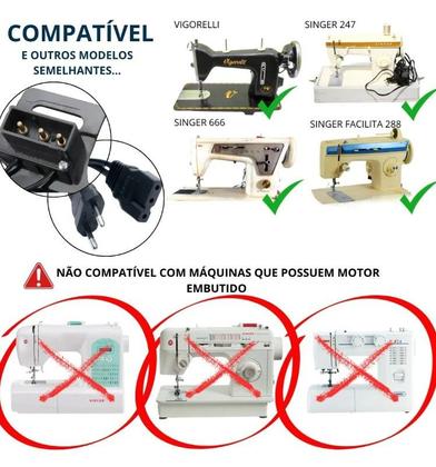 Imagem de Pedal Acelerador overloque Sequinha GN1-bivolt- todas