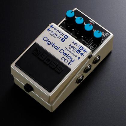 Pedal Boss Delay Efeito Para Guitarra DD-8 Analógico DD8 - Pedal
