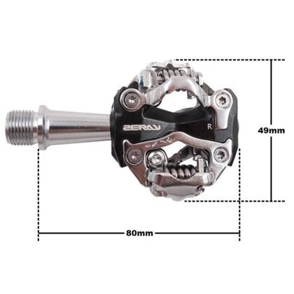 Imagem de Pedal Clip Mtb Zeray Aluminio Ultraleve Spd Taquinho