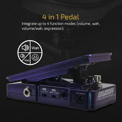 Pedal de Efeito de Guitarra Hotone Soul Press II - Wah, Volume
