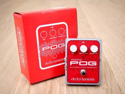 Pedal de Efeito Electro Harmonix Micro Pog Poliphonic Octave