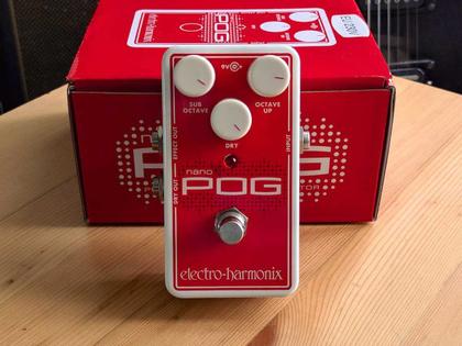 Pedal de Efeito Electro Harmonix Nano Pog - Pedal de Guitarra